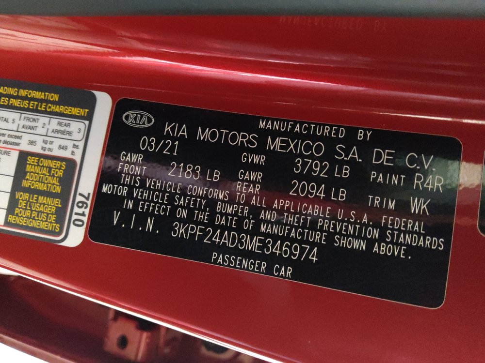 Used 2021 Kia Forte LXS FWD image 33
