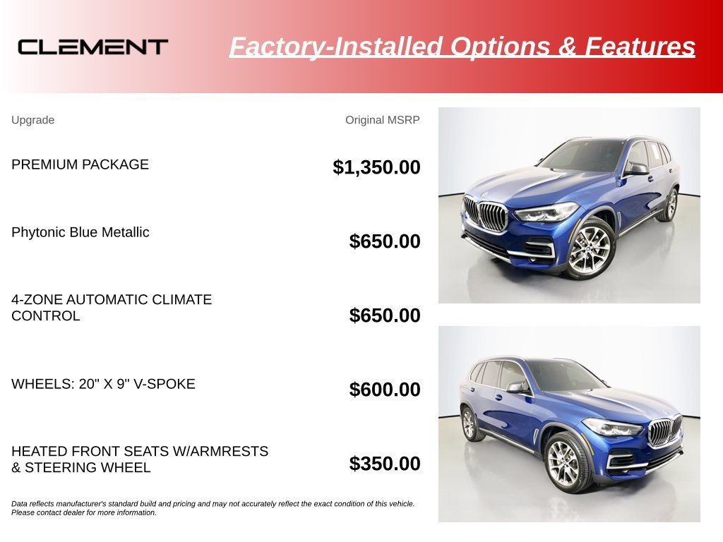 Used 2023 BMW X5 xDrive40i w/ Premium Package AWD/4WD image 17