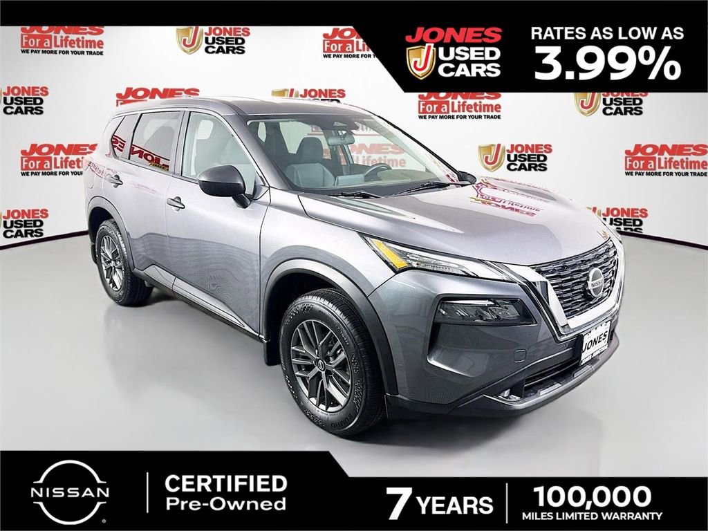 Certified 2021 Nissan Rogue S FWD image 1