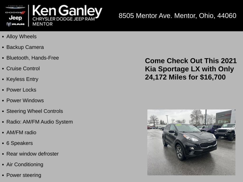 Used 2021 Kia Sportage LX image 5