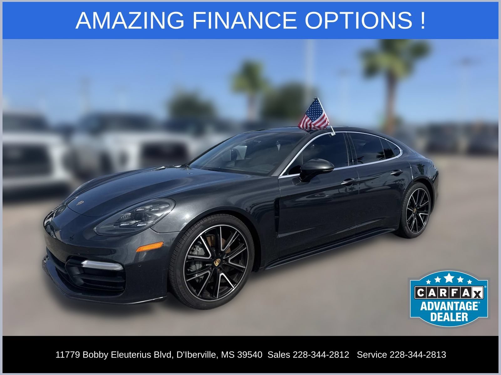 Used 2018 Porsche Panamera 4S AWD/4WD image 1