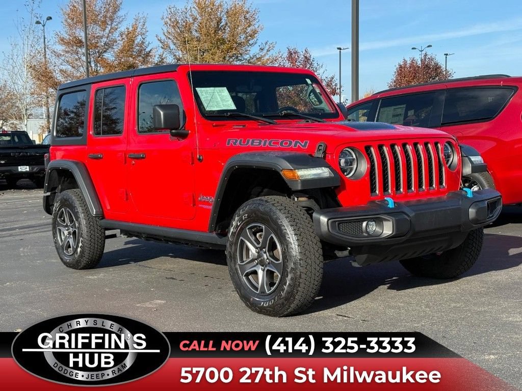 Used 2022 Jeep Wrangler Unlimited Rubicon 4xe w/ Cold Weather Group