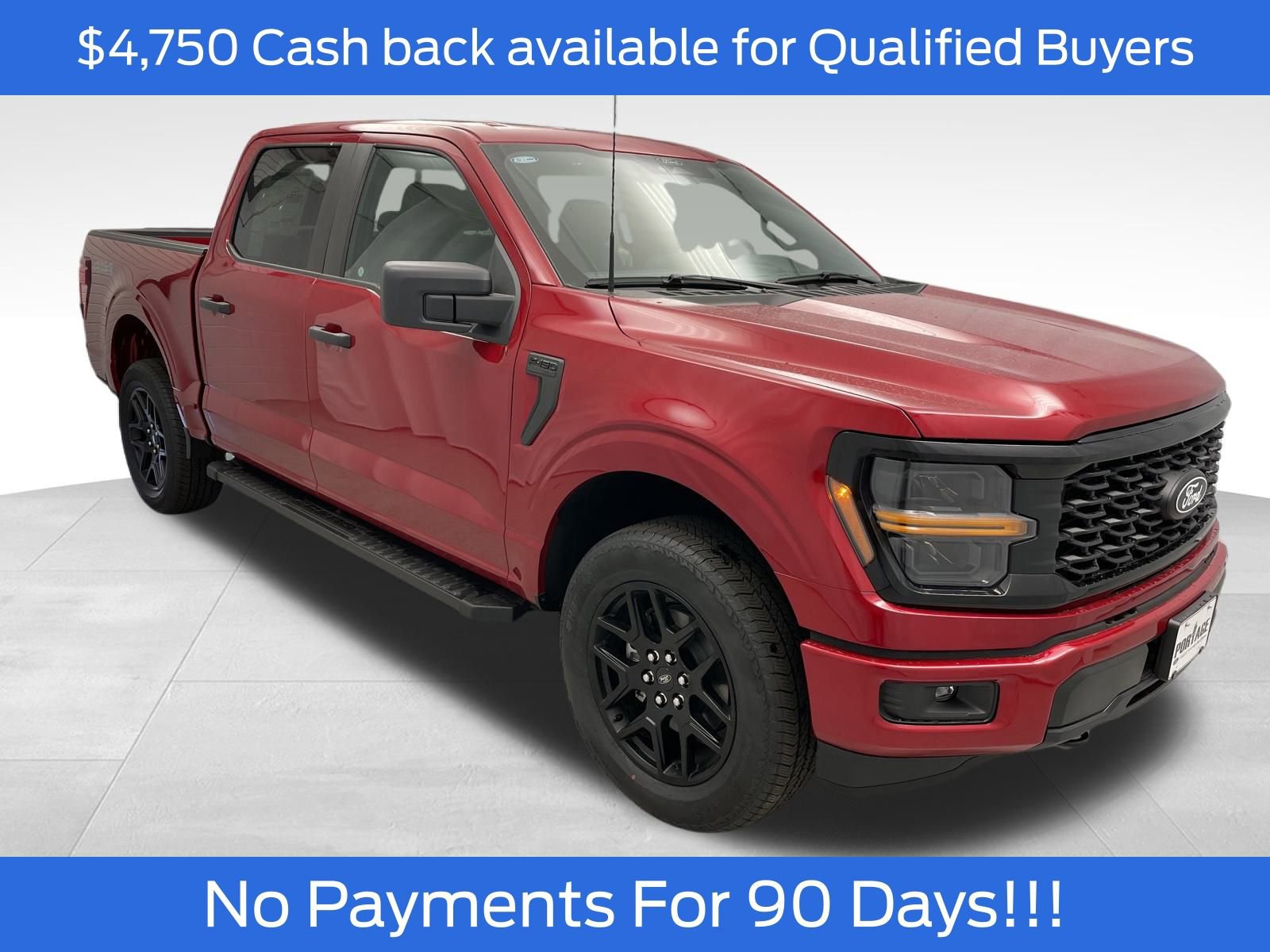 New 2025 Ford F150 STX w/ STX Black Appearance Package