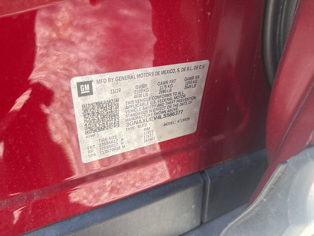 Used 2020 Chevrolet Equinox LT AWD/4WD image 14