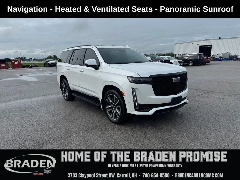 Used 2021 Cadillac Escalade Sport w/ LPO, Illumination Package