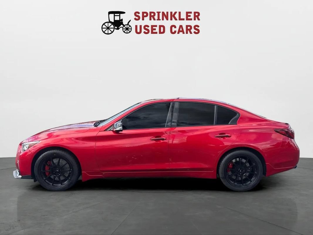 Used 2019 INFINITI Q50 Red Sport 400 w/ All Weather Package (L93) AWD/4WD image 7