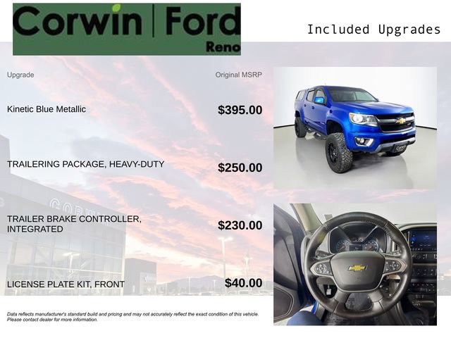 Used 2019 Chevrolet Colorado Z71 AWD/4WD image 3