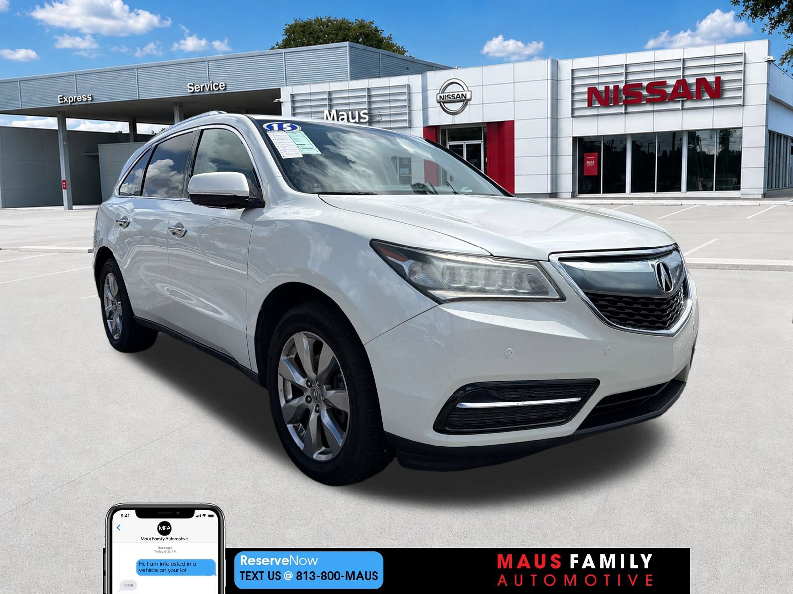 Used 2015 Acura MDX SH-AWD w/ Advance Package 360° Tour