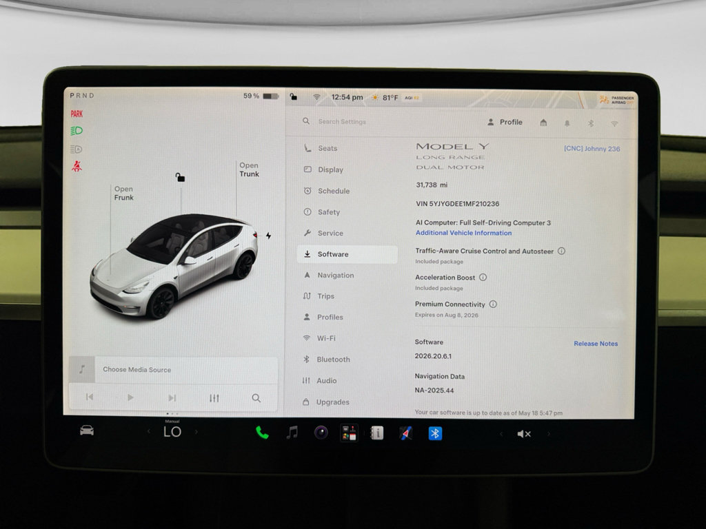 Used 2021 Tesla Model Y Long Range AWD/4WD image 12