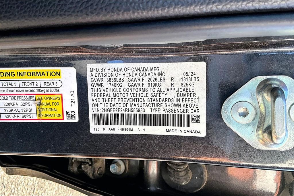 Used 2024 Honda Civic LX image 14