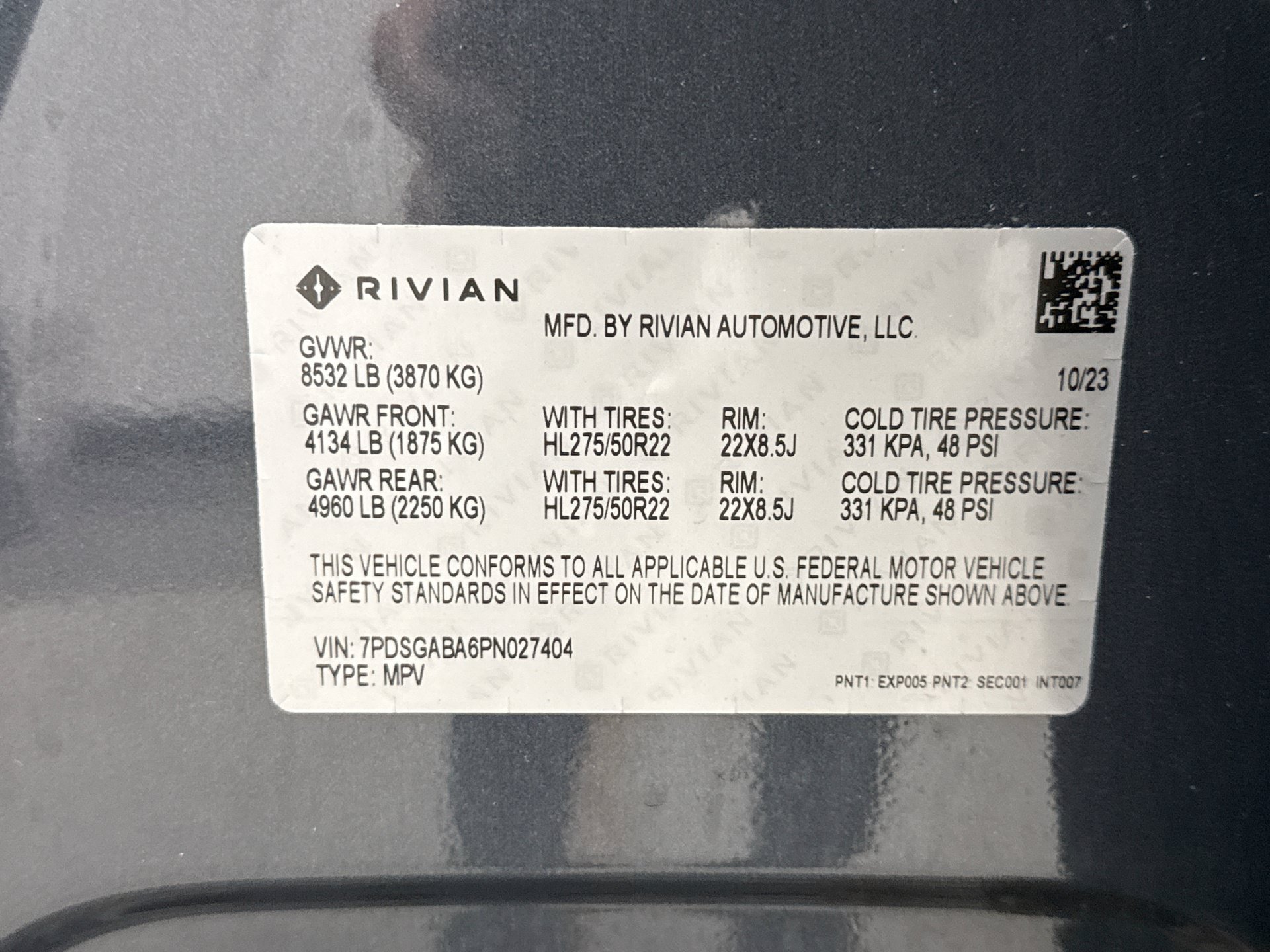 Used 2023 Rivian R1S Adventure Quad AWD/4WD image 12