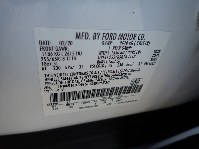 Used 2020 Ford Explorer XLT image 28