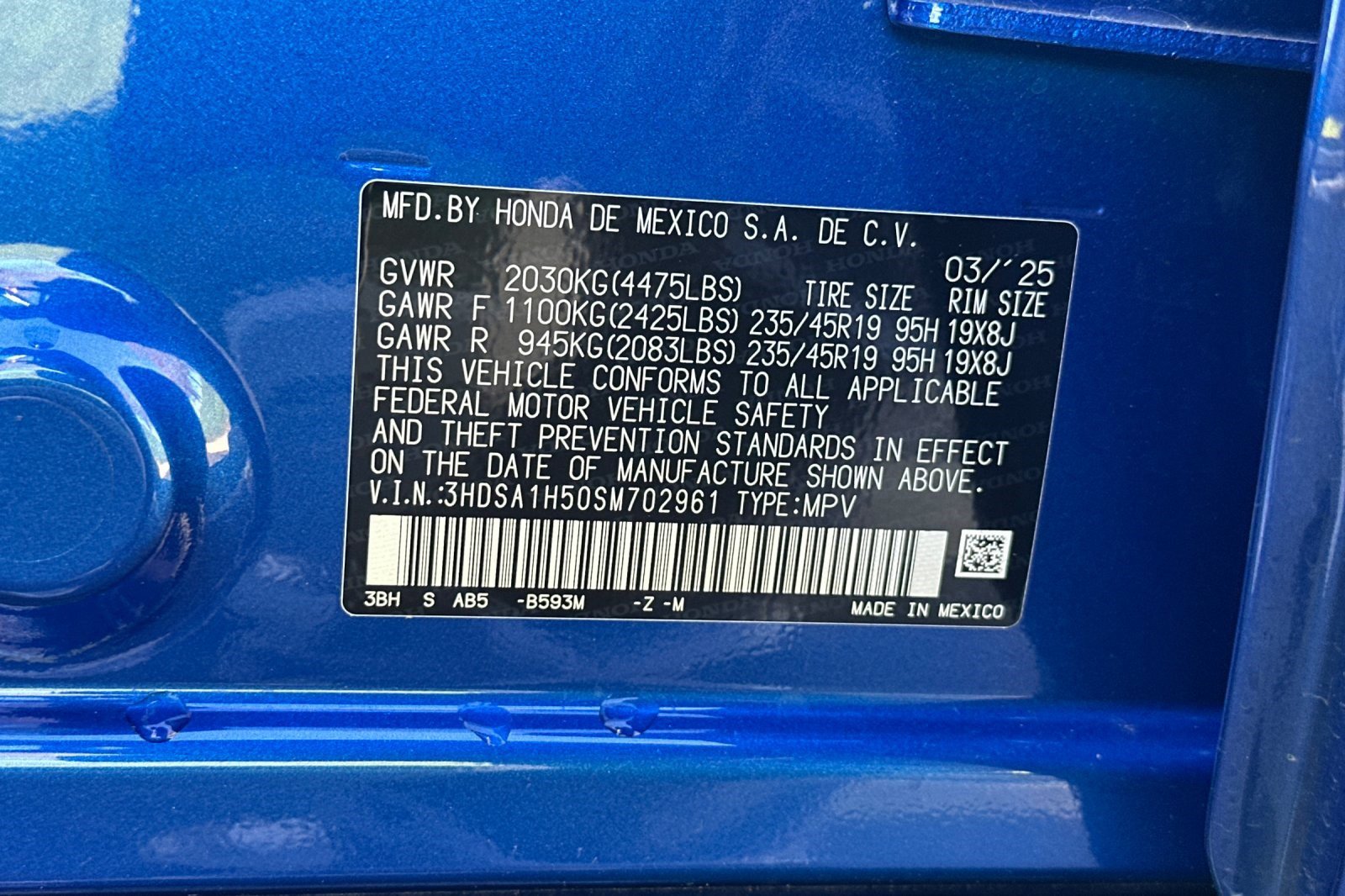 Certified 2025 Acura ADX A-Spec image 40