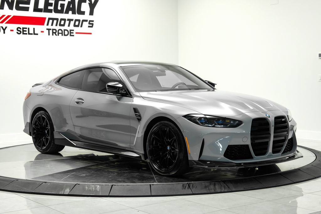 Used 2021 BMW M4 Coupe w/ Executive Package RWD image 3