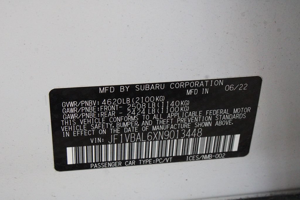 Used 2022 Subaru WRX Limited w/ Popular Package #1 AWD/4WD image 67