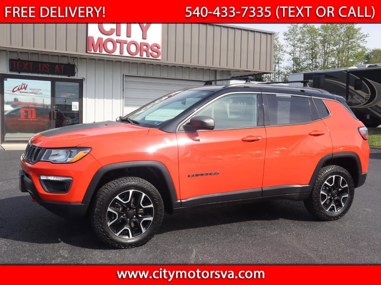 Used 2020 Jeep Compass Trailhawk w/ Leather Interior Group