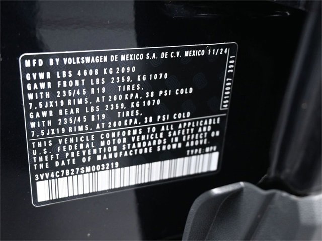 New 2025 Volkswagen Taos SEL w/ Black Wheel Plus Package image 20