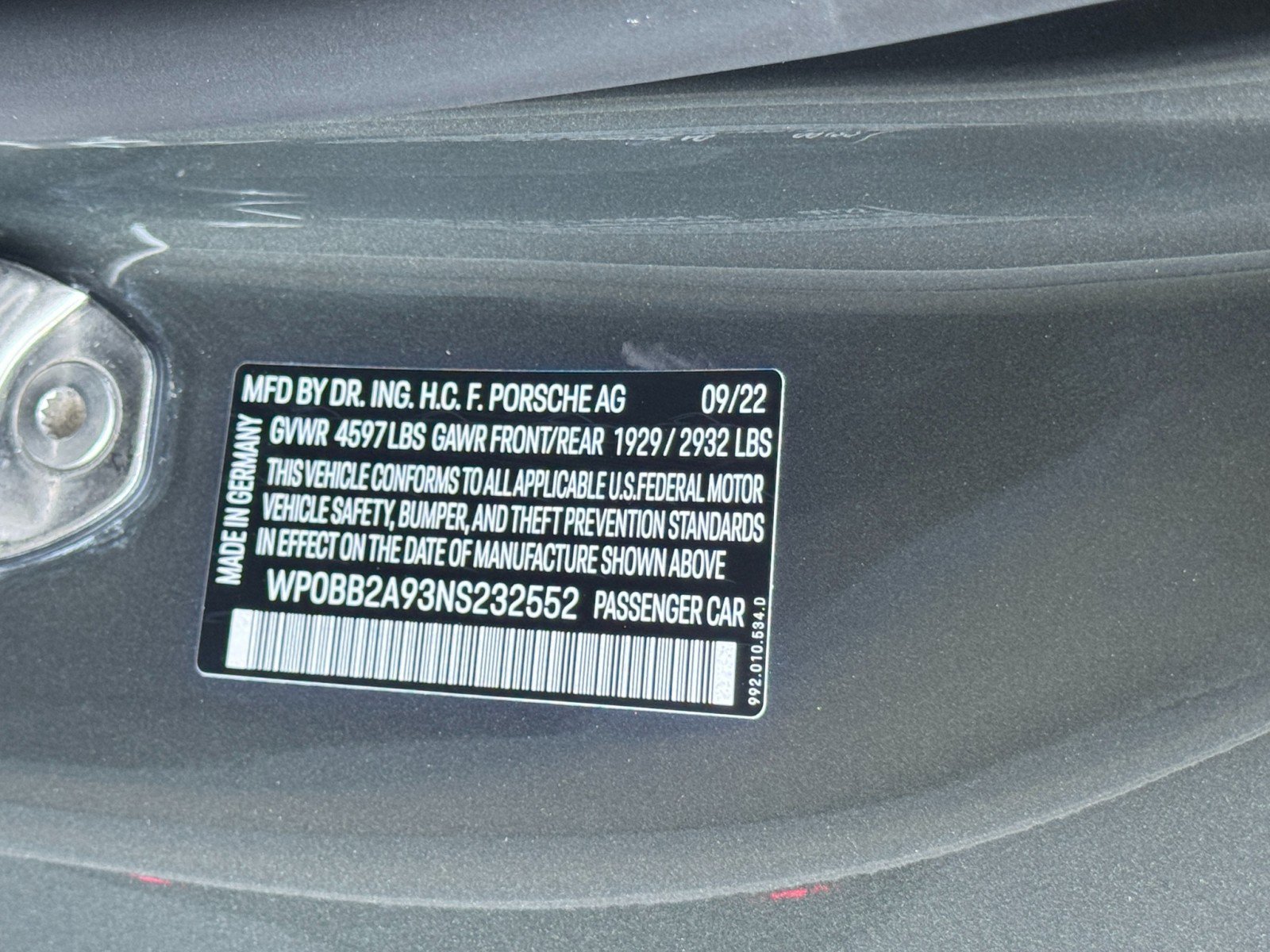 Used 2022 Porsche 911 Targa 4 GTS image 48