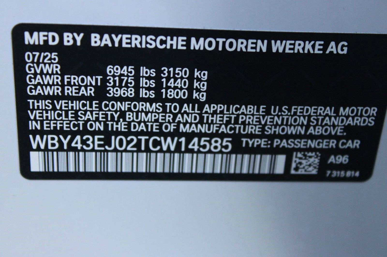 Used 2026 BMW i7 eDrive50 RWD image 18