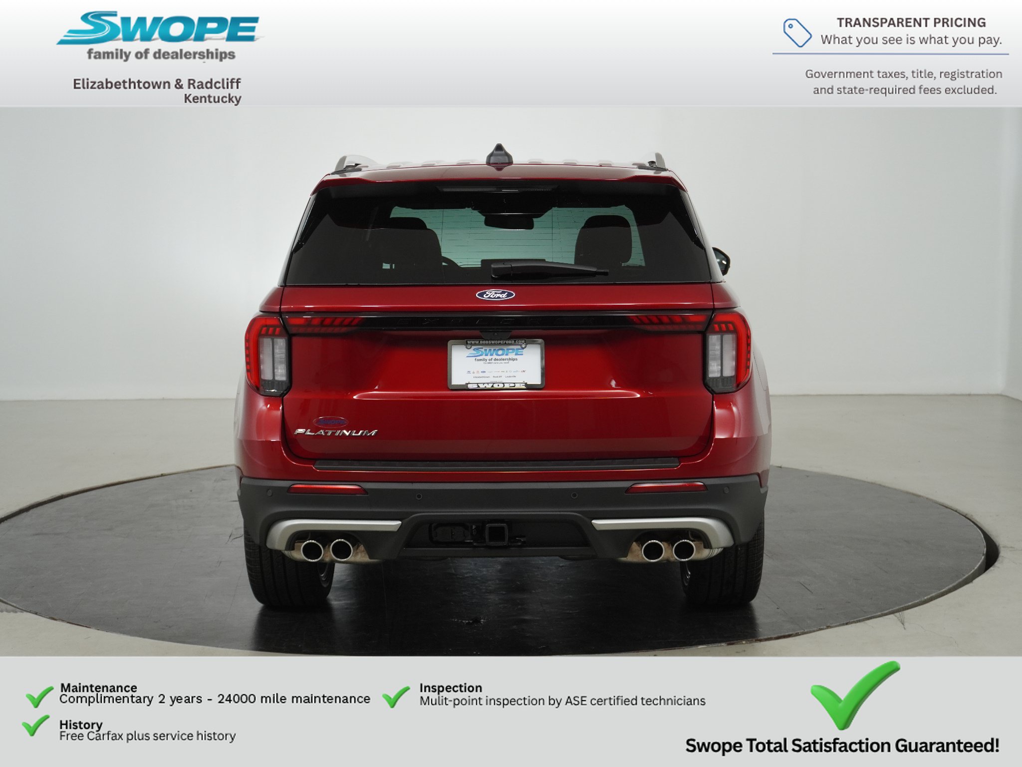 New 2027 Ford Explorer Platinum w/ 3.0L Ultimate Package AWD/4WD image 4