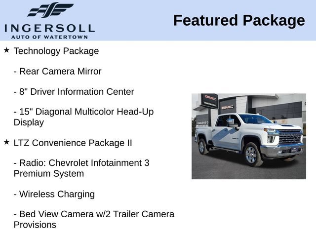 Used 2022 Chevrolet Silverado 2500 LTZ w/ LTZ Premium Package AWD/4WD image 15