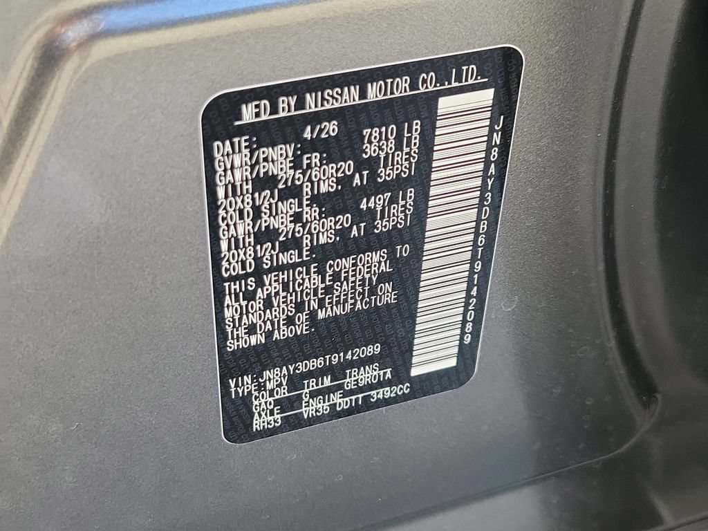 New 2026 Nissan Armada PRO-4X AWD/4WD image 31