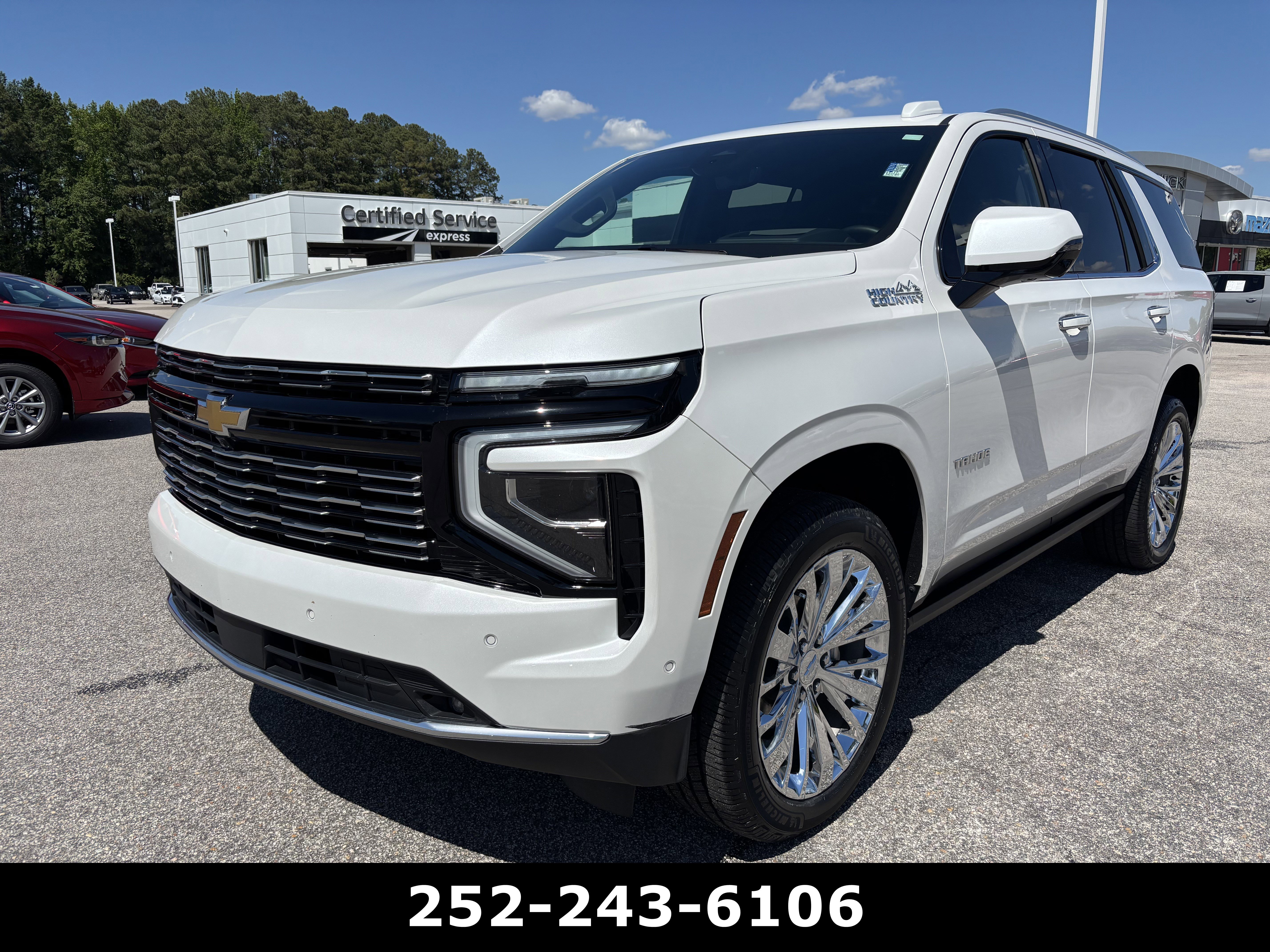Used 2025 Chevrolet Tahoe High Country AWD/4WD image 3