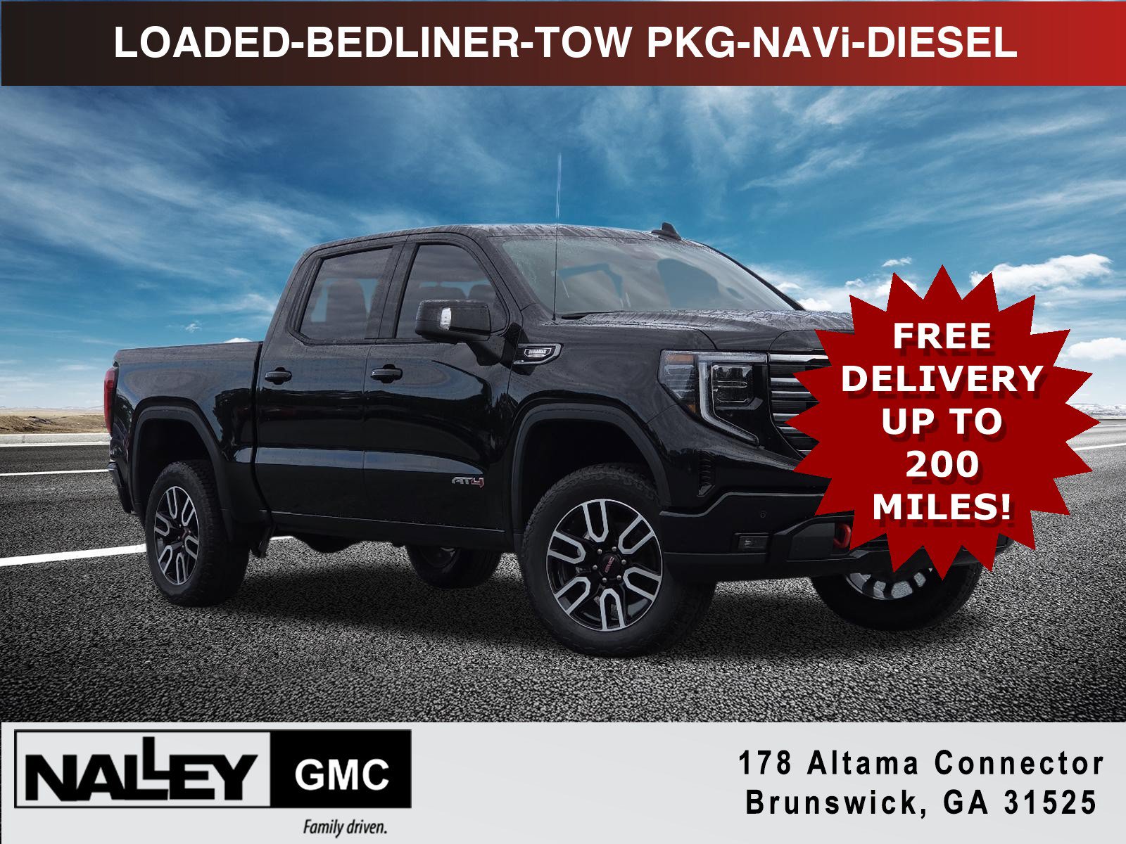 New 2026 GMC Sierra 1500 AT4 w/ Technology Package