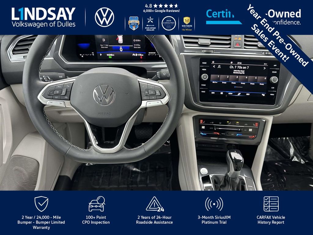 Certified 2022 Volkswagen Tiguan SE image 11