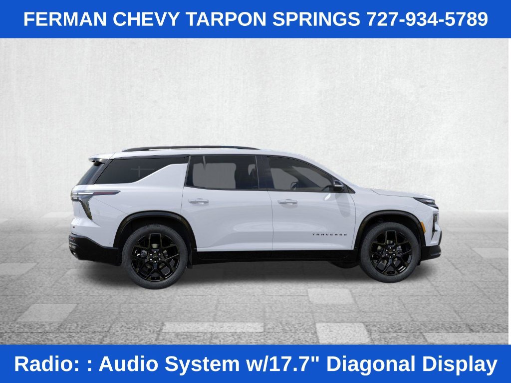 New 2026 Chevrolet Traverse RS w/ LPO, Floor Liner Package AWD/4WD image 7