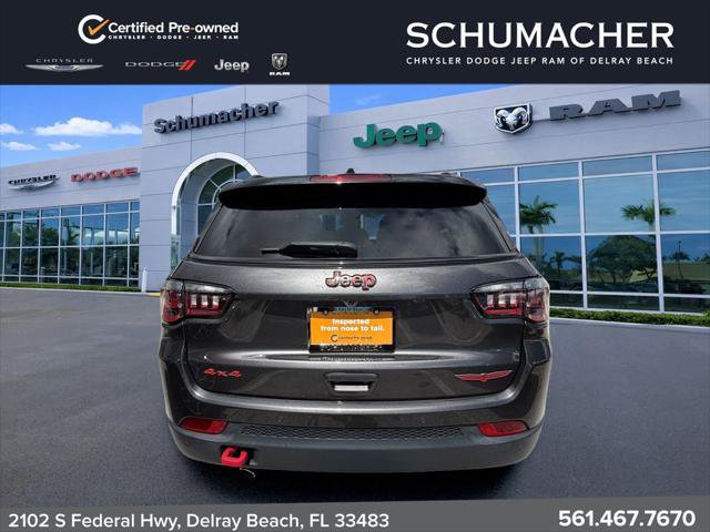 Certified 2023 Jeep Compass Trailhawk AWD/4WD image 6
