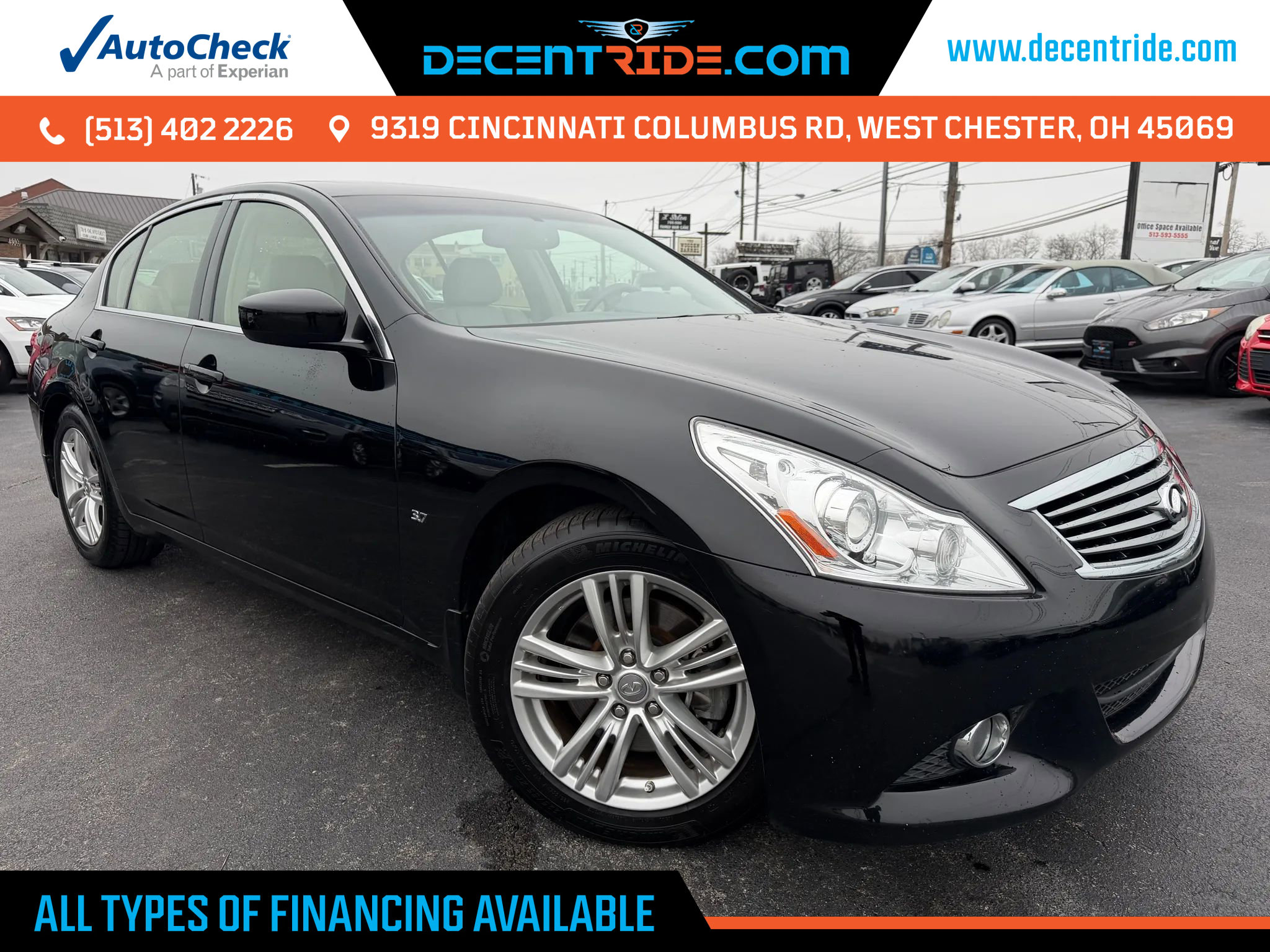 Used 2015 INFINITI Q40 w/ Navigation Package