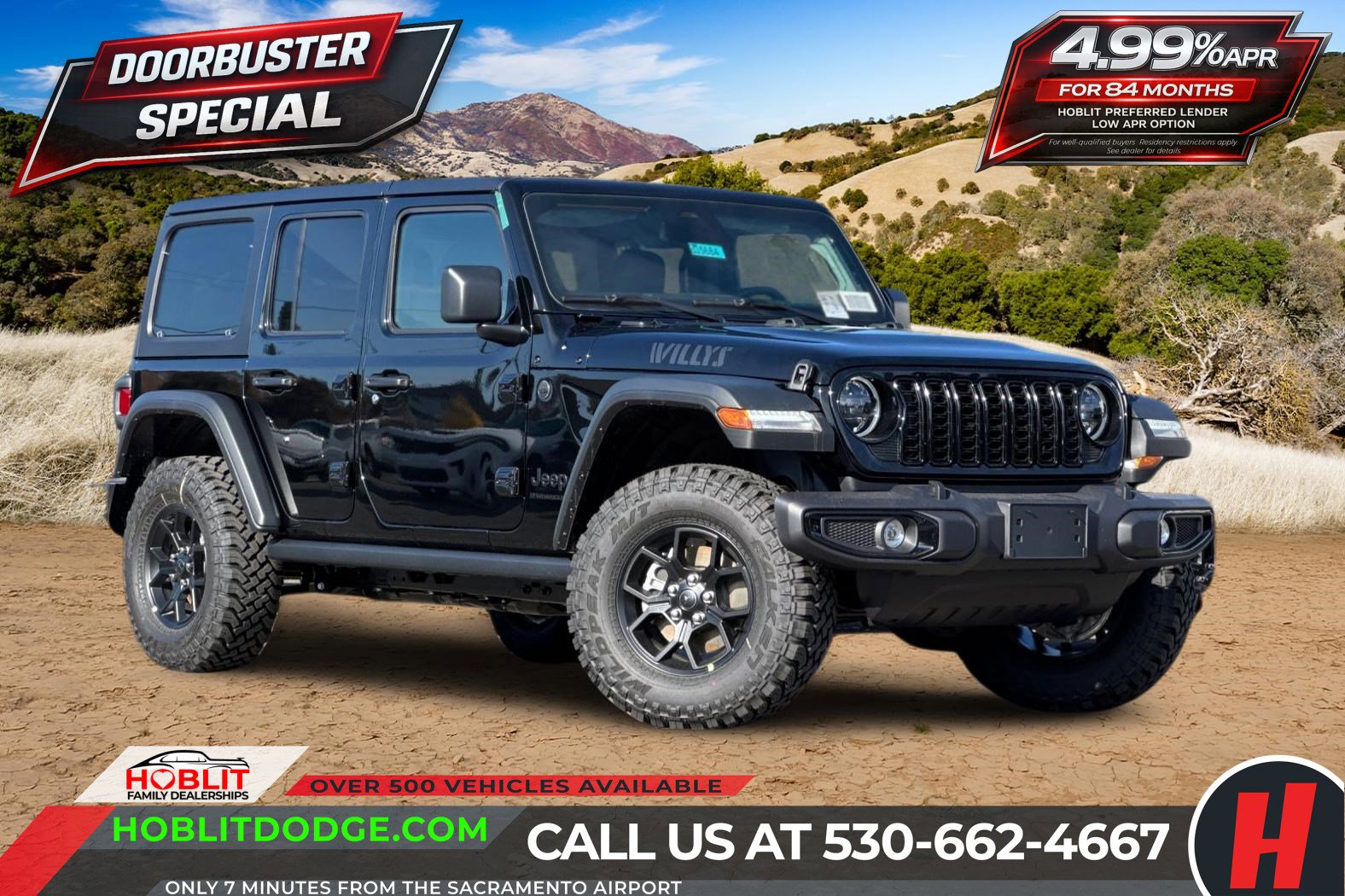 New 2026 Jeep Wrangler Unlimited Sport
