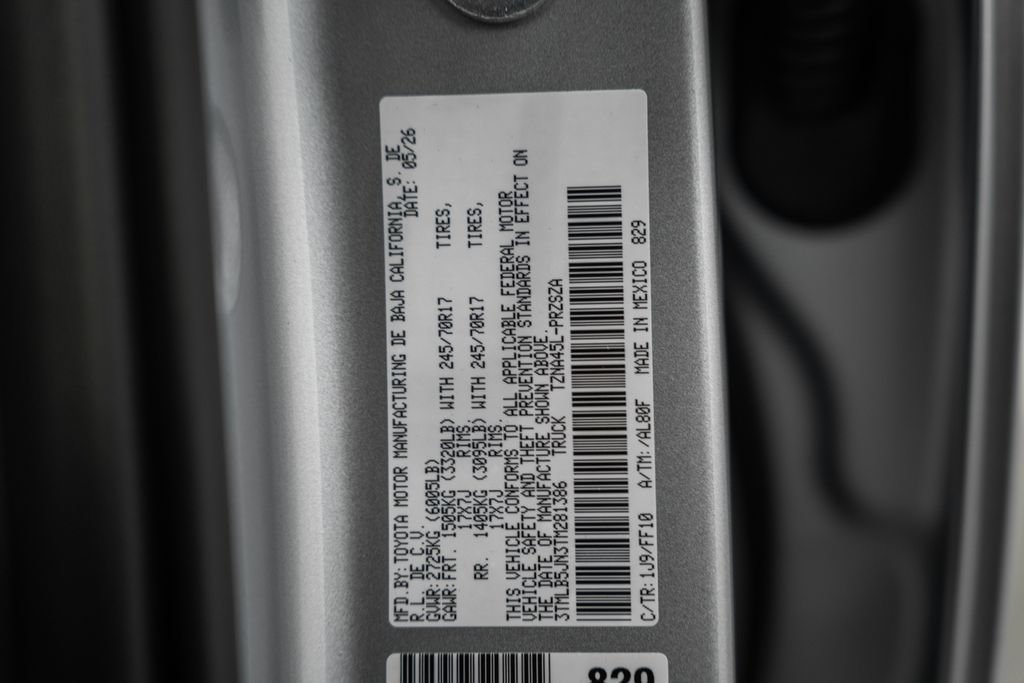 New 2026 Toyota Tacoma SR5 AWD/4WD image 38
