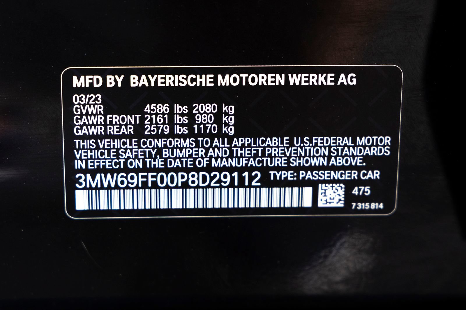 Certified 2023 BMW 330i Sedan w/ Parking Assistance Package RWD image 33