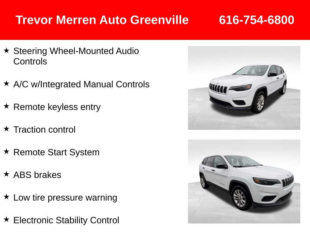 Used 2019 Jeep Cherokee Sport w/ Cold Weather Group AWD/4WD image 31