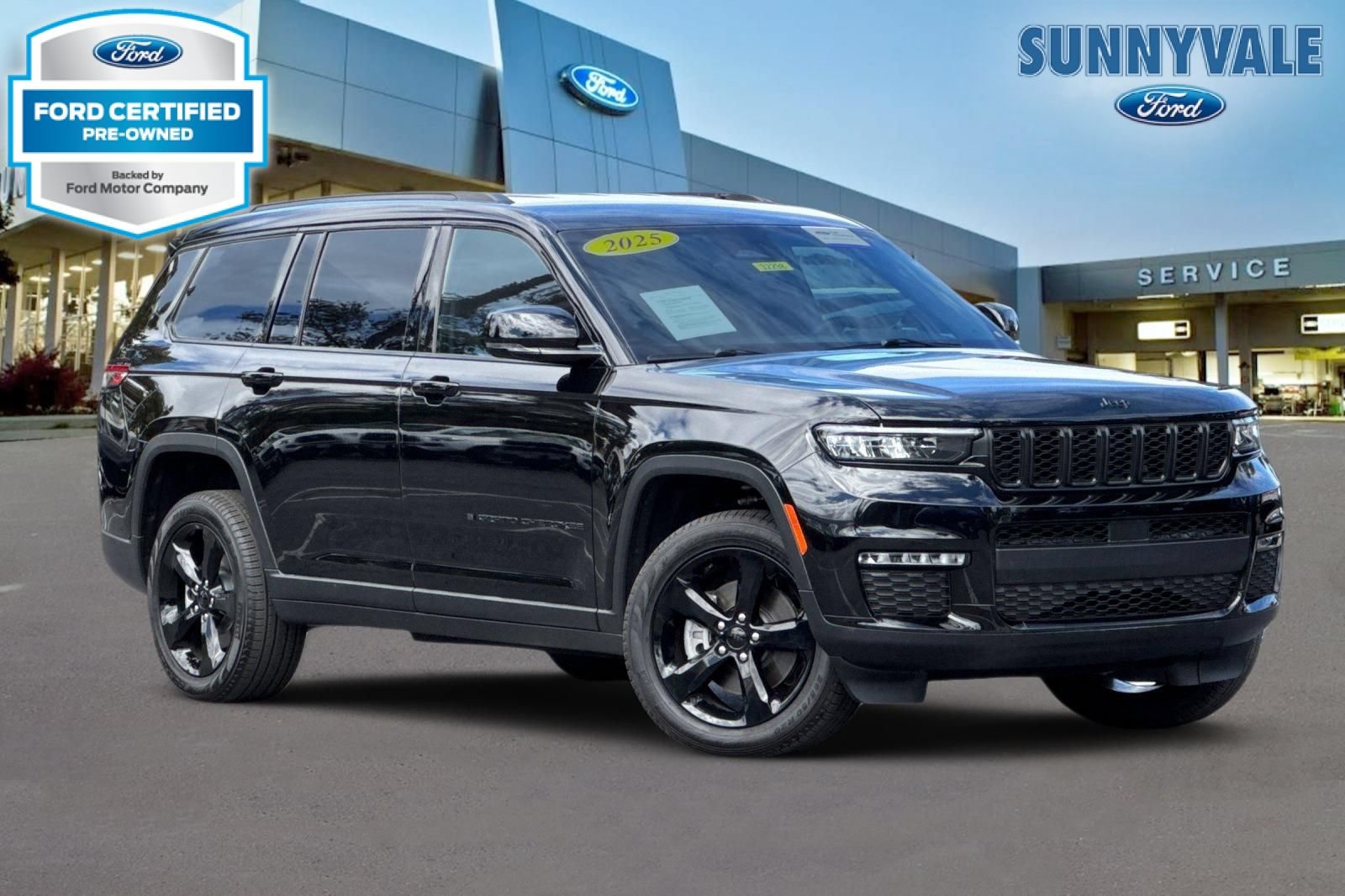 Used 2025 Jeep Grand Cherokee L Limited w/ Black Appearance Package AWD/4WD video 1