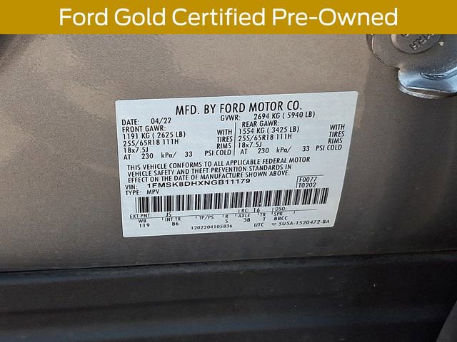 Used 2022 Ford Explorer XLT w/ Class IV Trailer Tow Package AWD/4WD image 27