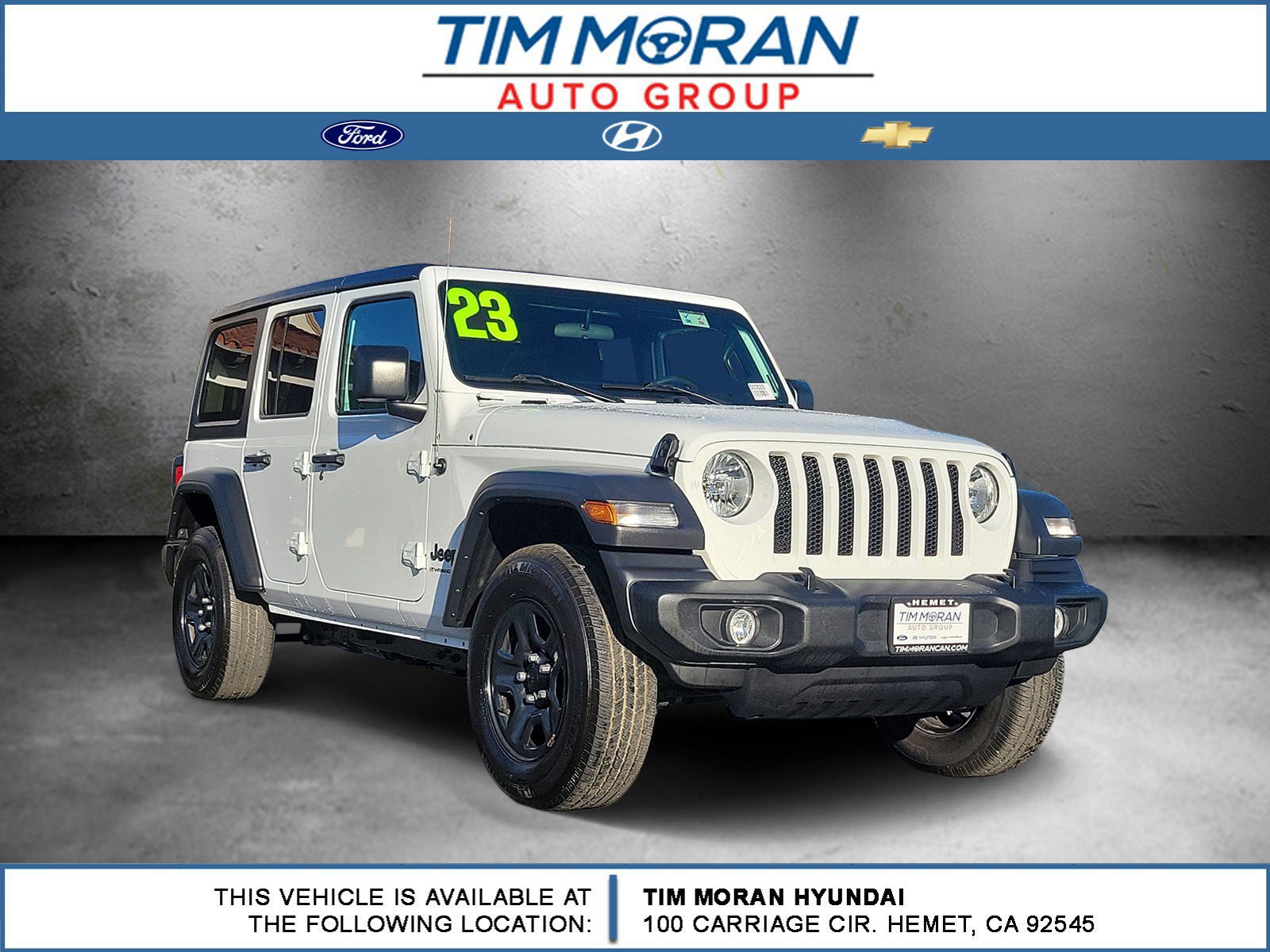 Used 2023 Jeep Wrangler Unlimited Sport AWD/4WD image 1