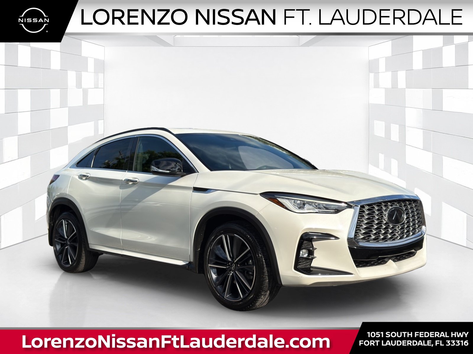Used 2023 INFINITI QX55 Luxe w/ Cargo Package AWD/4WD image 1