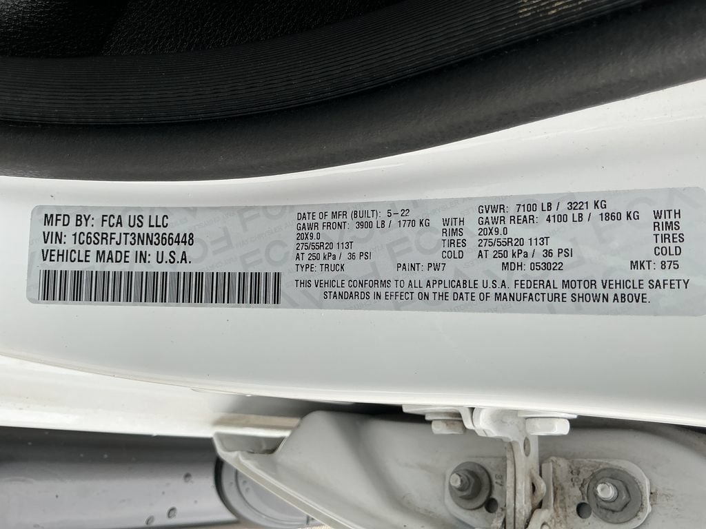 Certified 2022 RAM 1500 Laramie w/ Sport Appearance Package AWD/4WD image 33