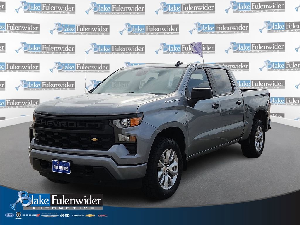 Used 2023 Chevrolet Silverado 1500 Custom AWD/4WD image 1