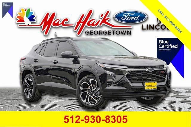 Used 2025 Chevrolet Trax RS w/ Sunroof Package image 1