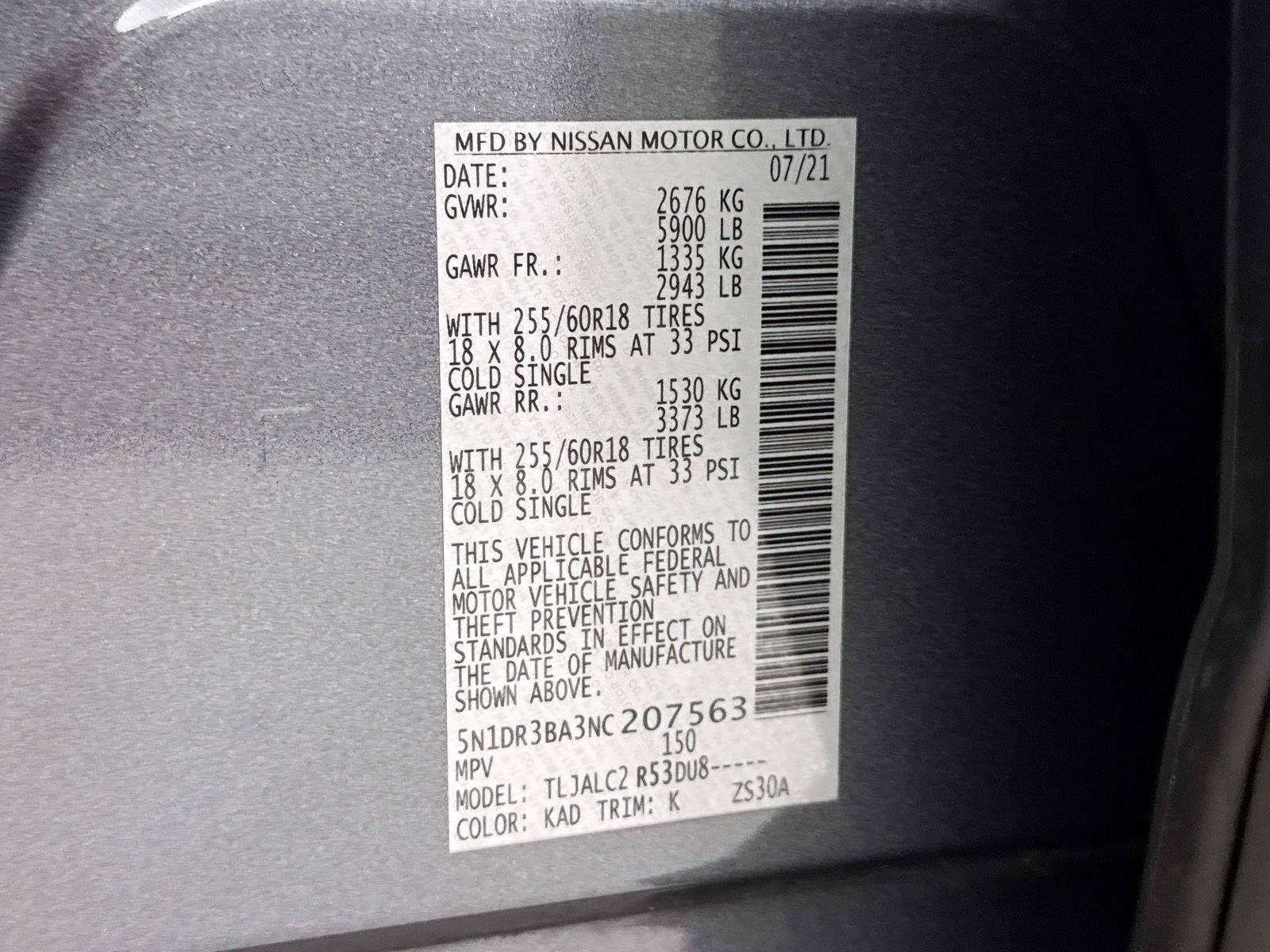 Used 2022 Nissan Pathfinder SV FWD image 39