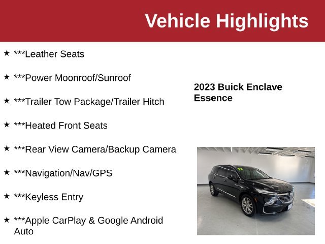 Used 2023 Buick Enclave Essence w/ Experience Buick Package AWD/4WD image 10