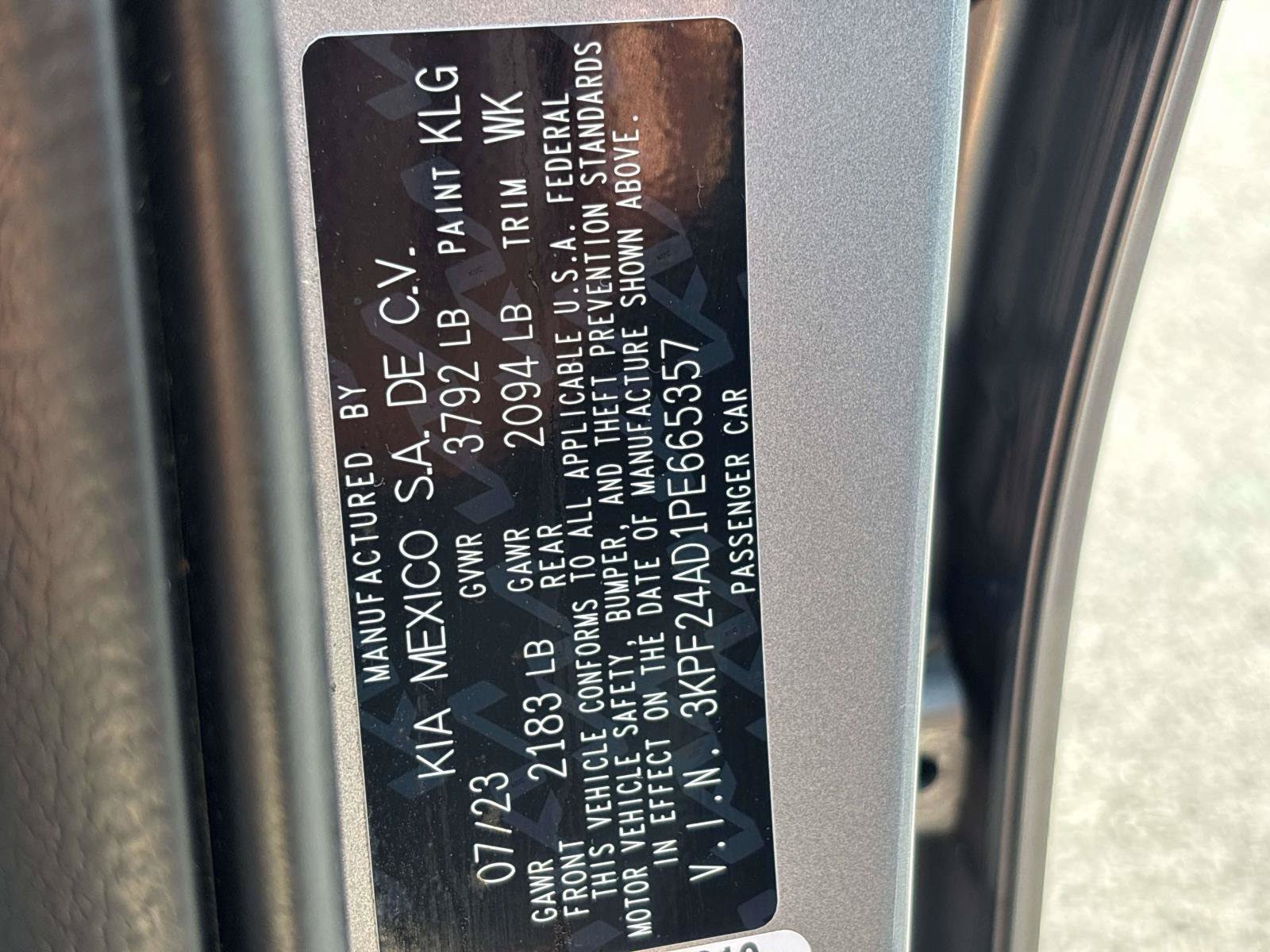 Used 2023 Kia Forte LXS w/ LXS Technology Package FWD image 30