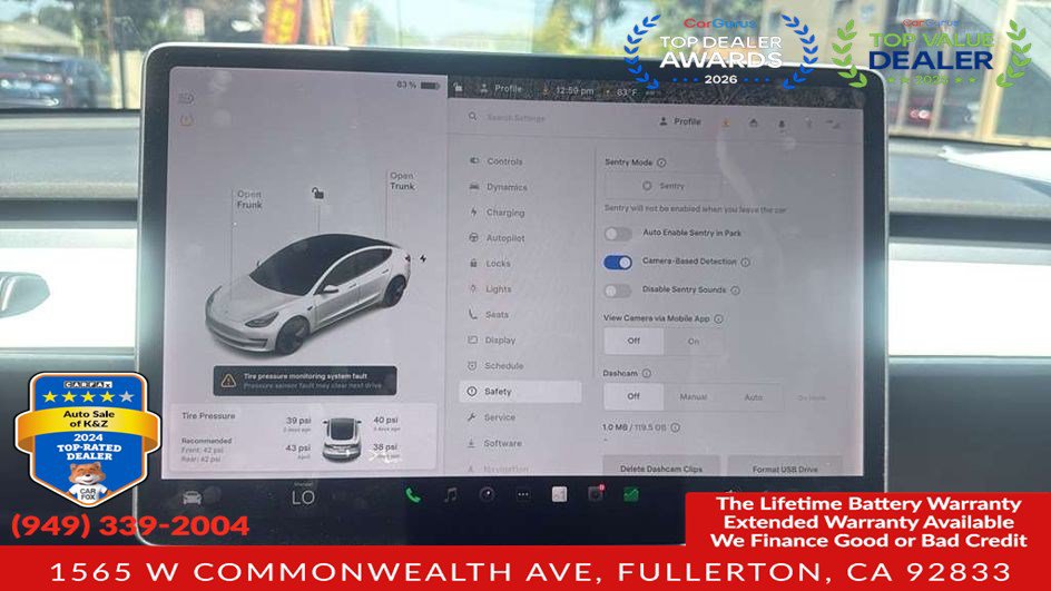 Used 2021 Tesla Model 3 Standard Range Plus RWD image 29
