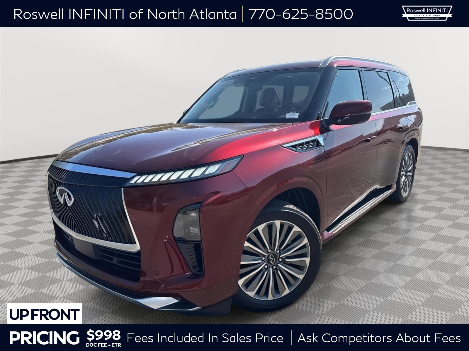 Certified 2025 INFINITI QX80 Sensory image 1