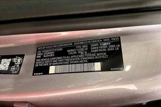 New 2026 Volvo XC90 B6 Ultra w/ Protection Package image 9