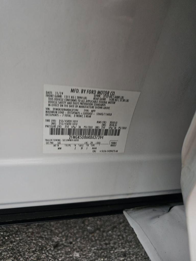 Used 2019 Ford Flex Limited w/ Class III Trailer Tow Package image 19